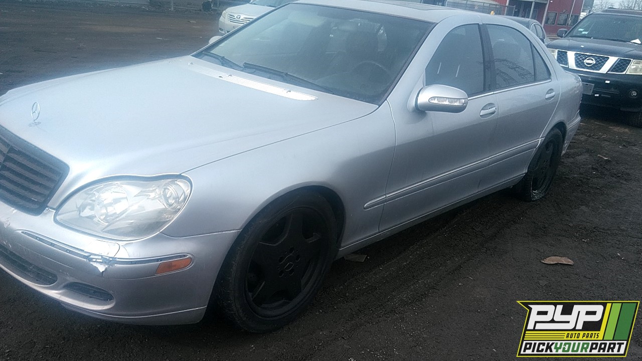 2003 MERCEDES-BENZ S500 partes disponibles