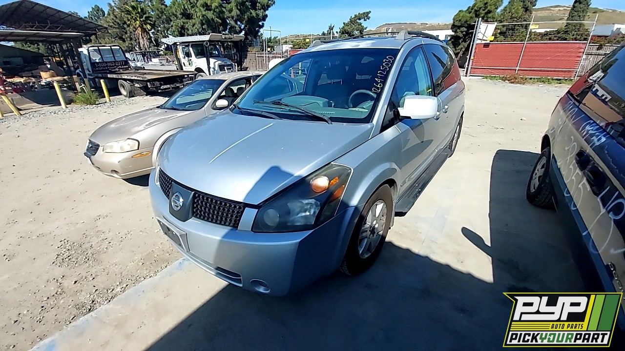 2006 NISSAN QUEST available for parts