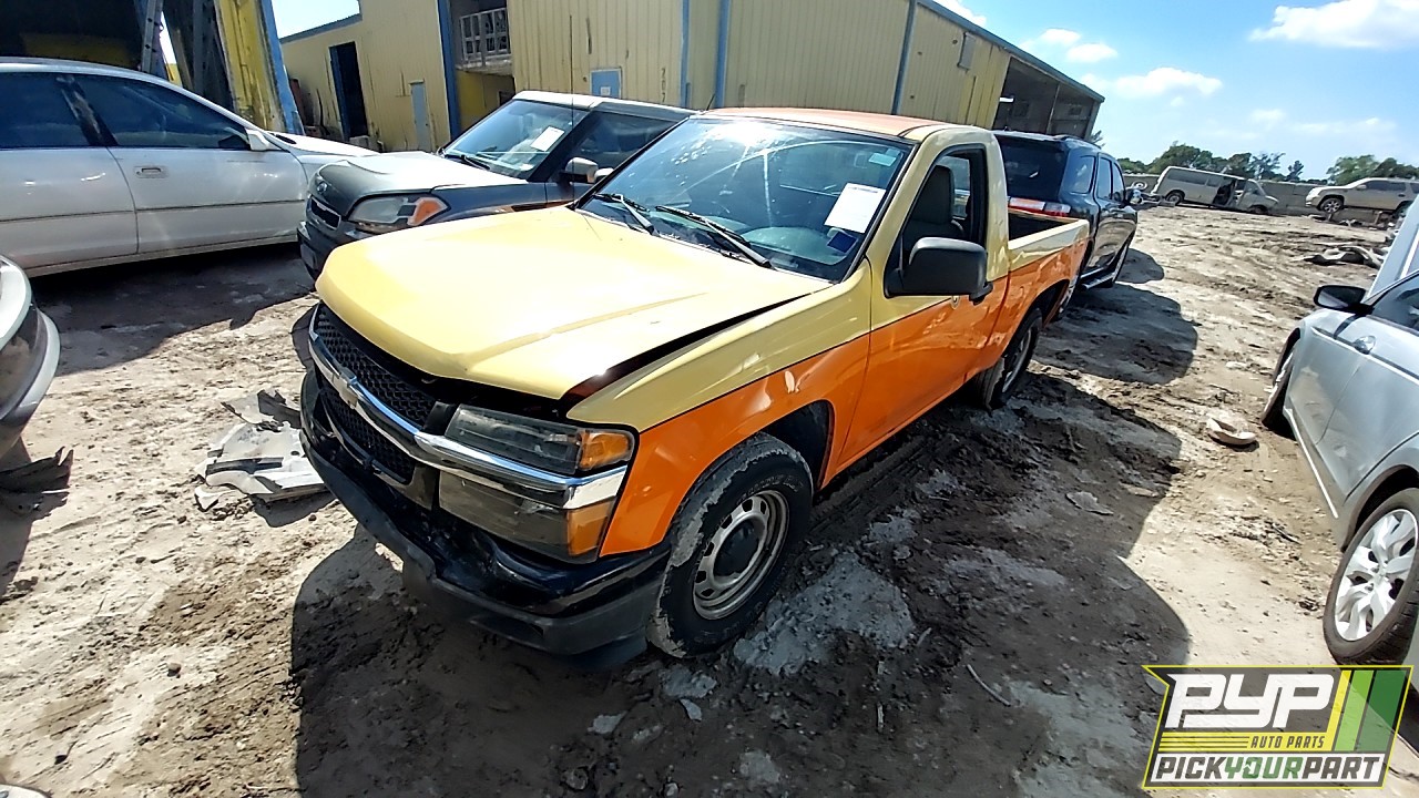 2012 CHEVROLET COLORADO partes disponibles