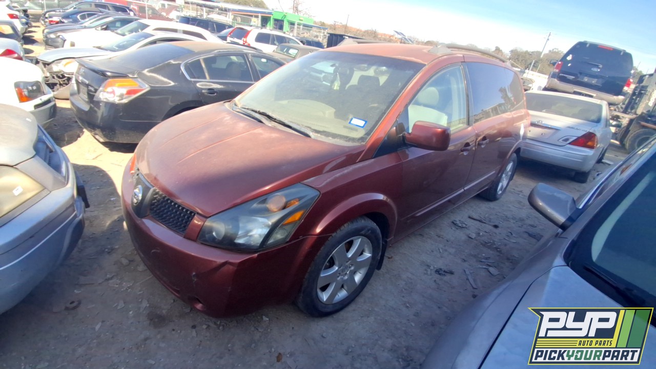 2004 NISSAN QUEST partes disponibles