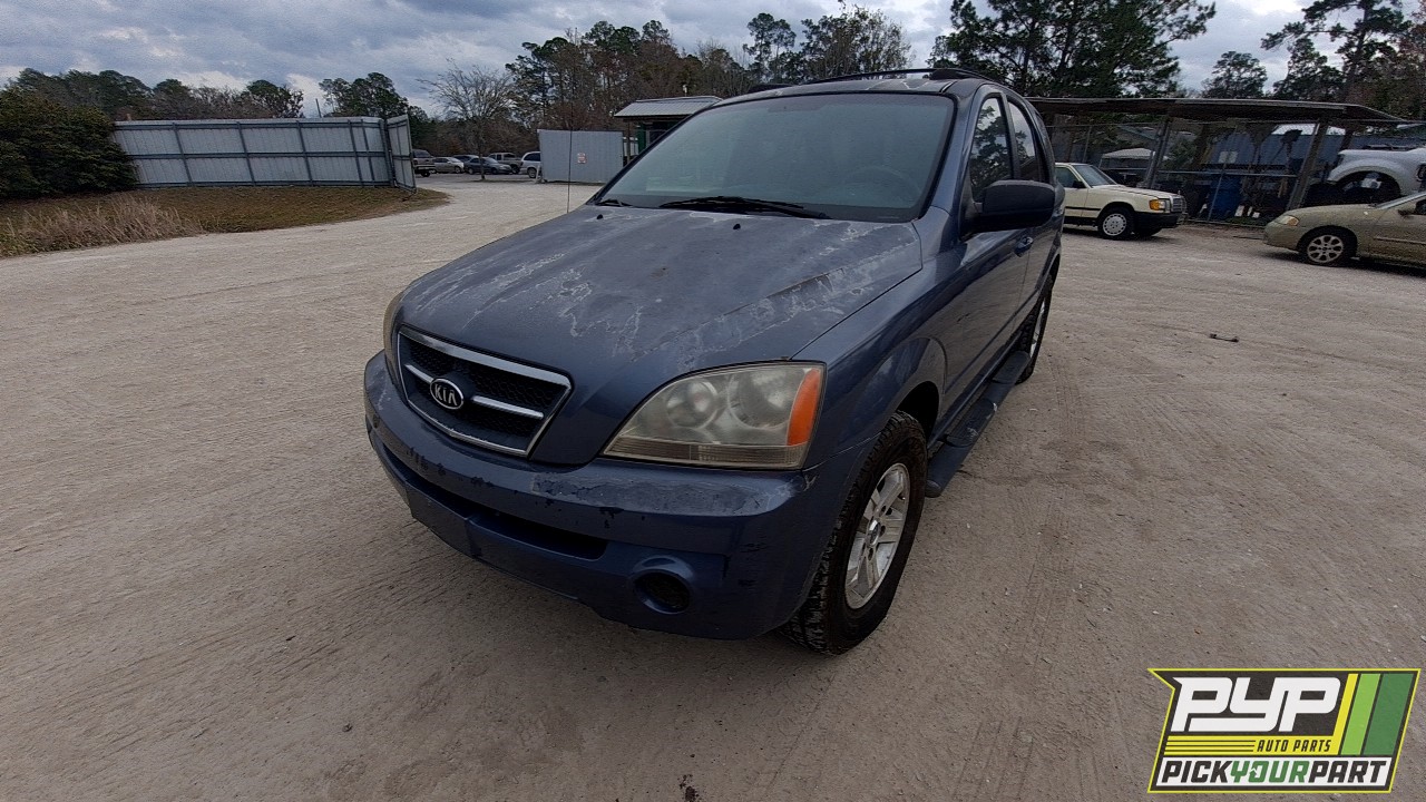 2005 KIA SORENTO partes disponibles