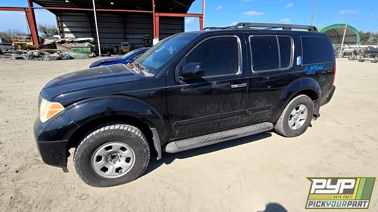 2006 NISSAN PATHFINDER partes disponibles