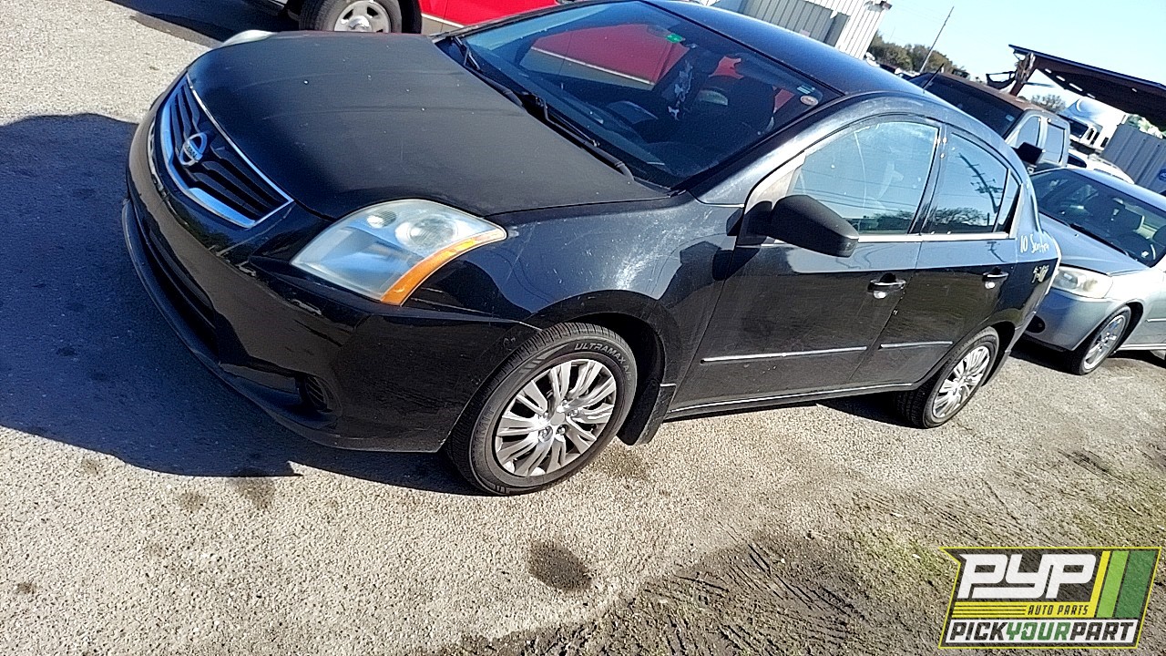 2010 NISSAN SENTRA partes disponibles