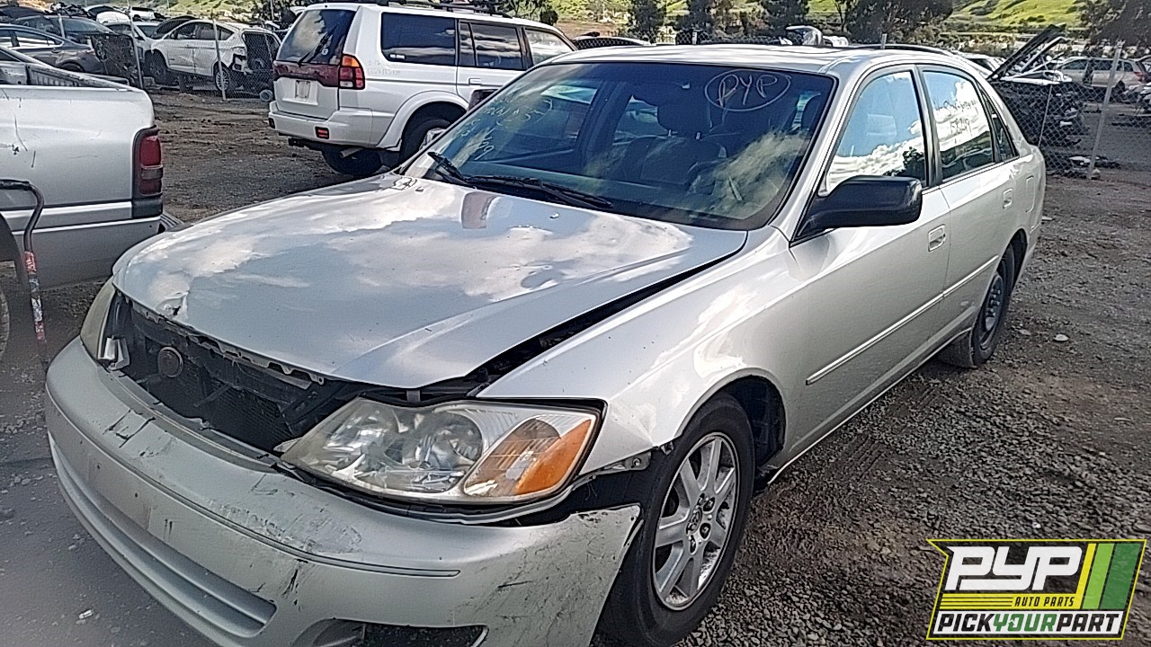 2000 TOYOTA AVALON partes disponibles