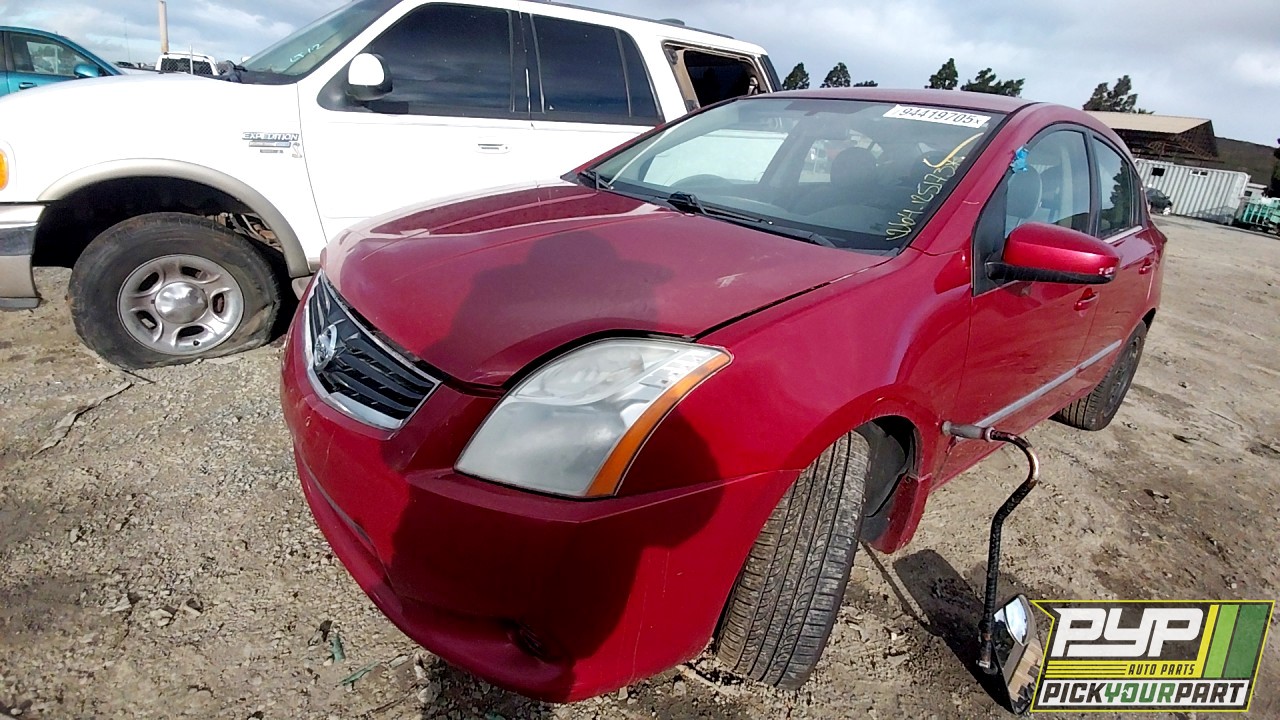 2012 NISSAN SENTRA partes disponibles