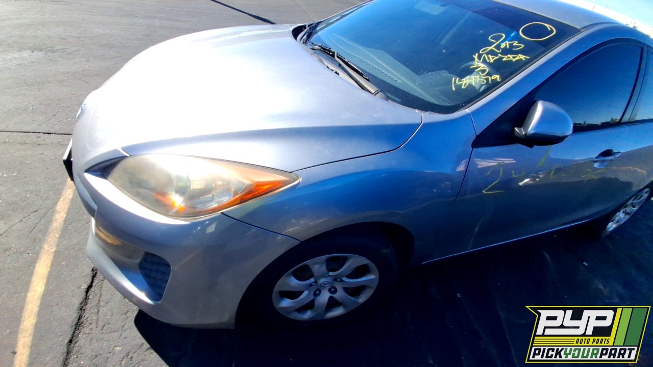 2013 MAZDA 3 partes disponibles