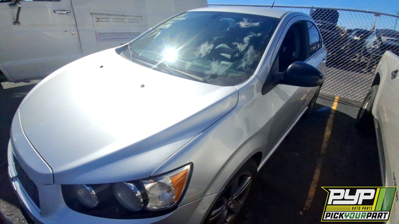 2014 CHEVROLET SONIC partes disponibles
