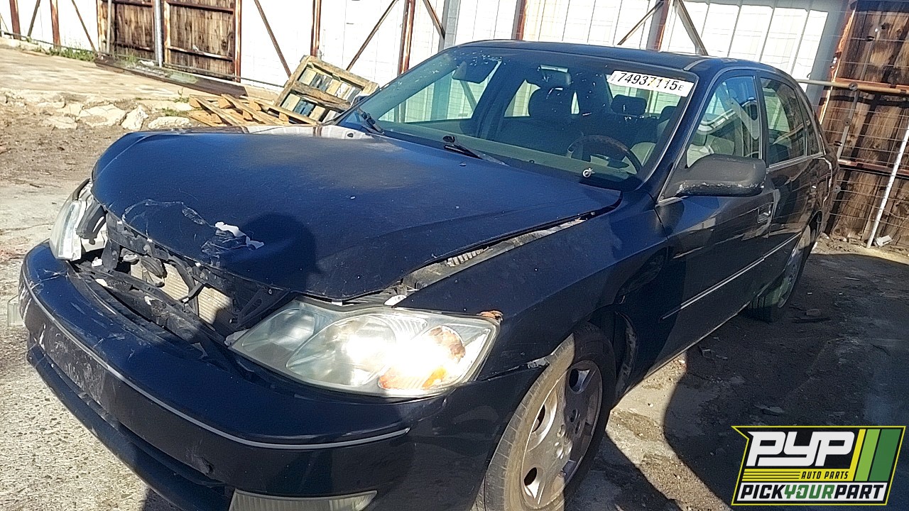 2004 TOYOTA AVALON available for parts