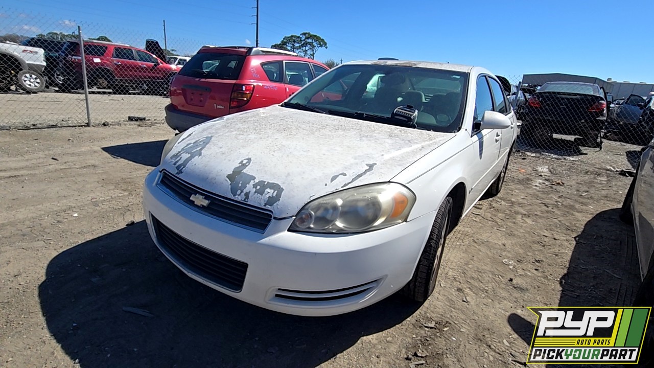 2006 CHEVROLET IMPALA partes disponibles