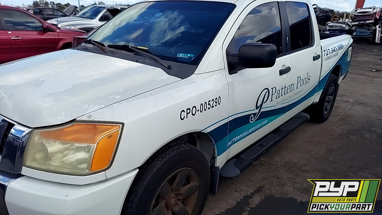 2010 NISSAN TITAN partes disponibles