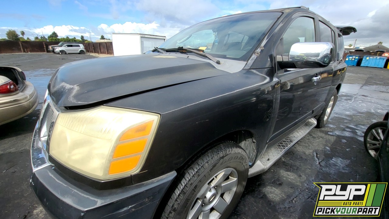 2004 NISSAN PATHFINDER ARMADA partes disponibles