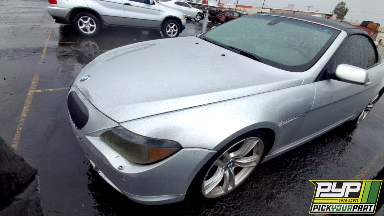 2004 BMW 645CI partes disponibles