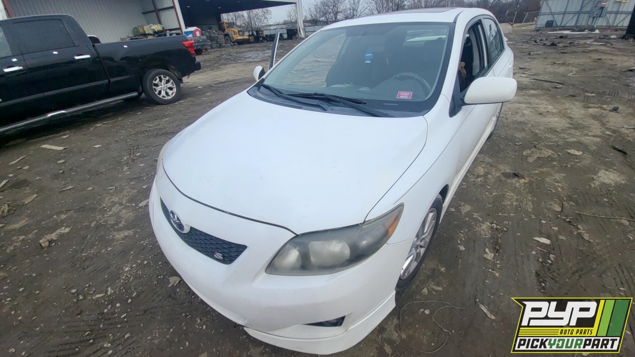 2010 TOYOTA COROLLA partes disponibles