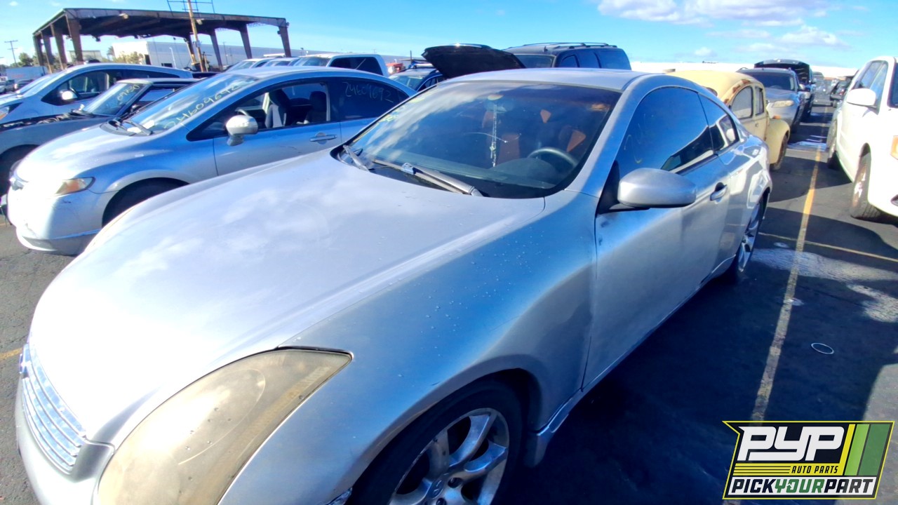 2004 INFINITI G35 partes disponibles