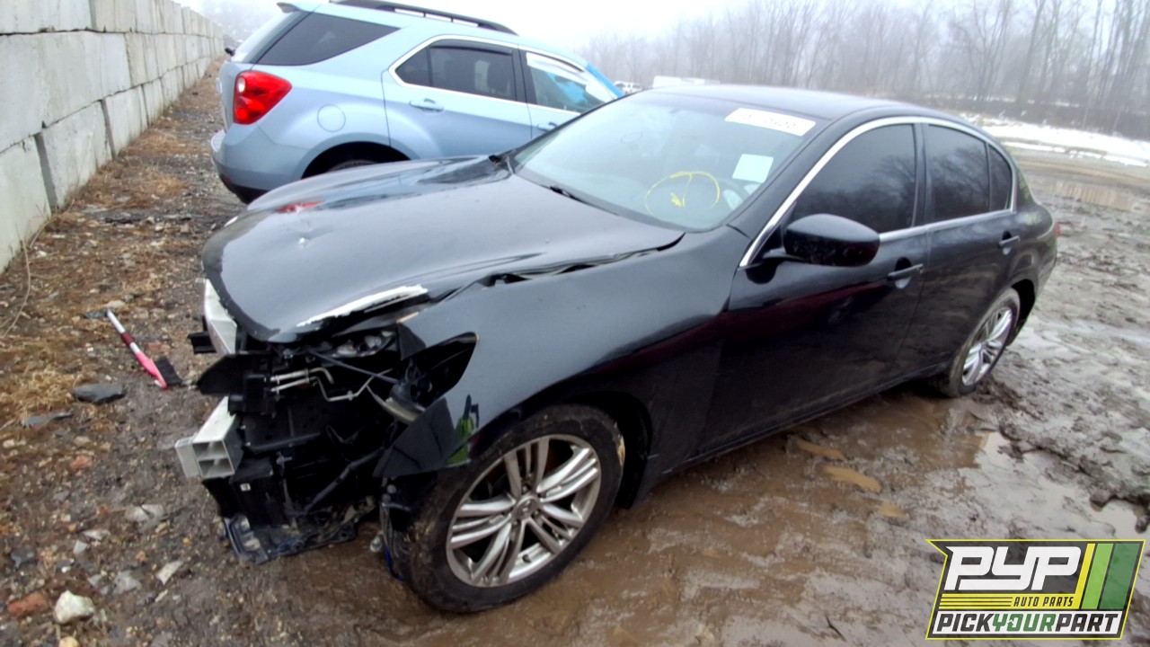 2013 INFINITI G37 partes disponibles