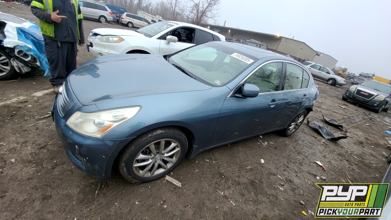 2008 INFINITI G35 available for parts