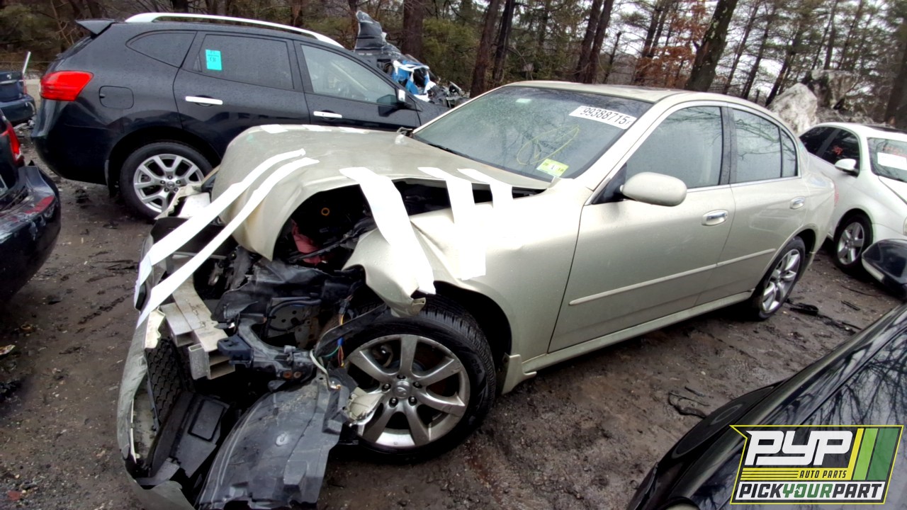 2006 INFINITI G35 partes disponibles