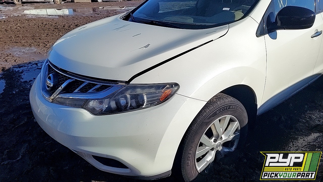 2013 NISSAN MURANO partes disponibles