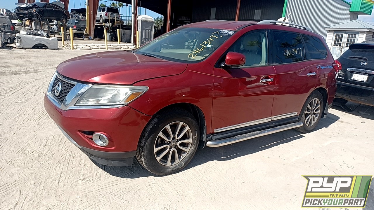 2014 NISSAN PATHFINDER available for parts