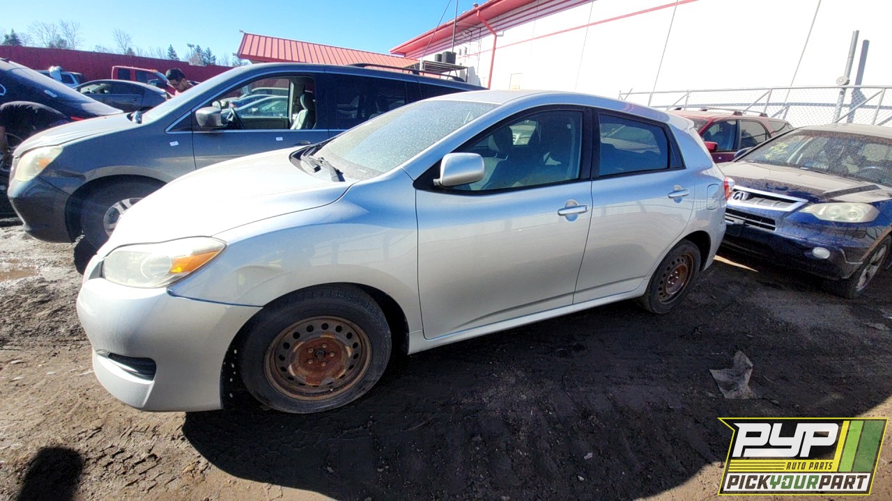 2009 TOYOTA MATRIX partes disponibles