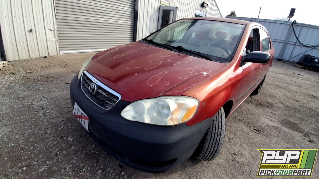 2005 TOYOTA COROLLA partes disponibles
