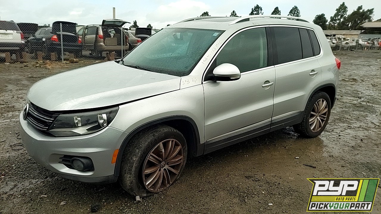 2013 VOLKSWAGEN TIGUAN partes disponibles