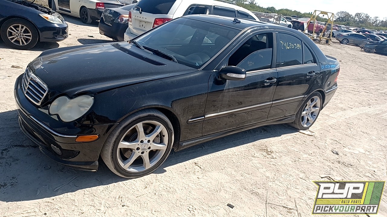 2007 MERCEDES-BENZ C230 available for parts