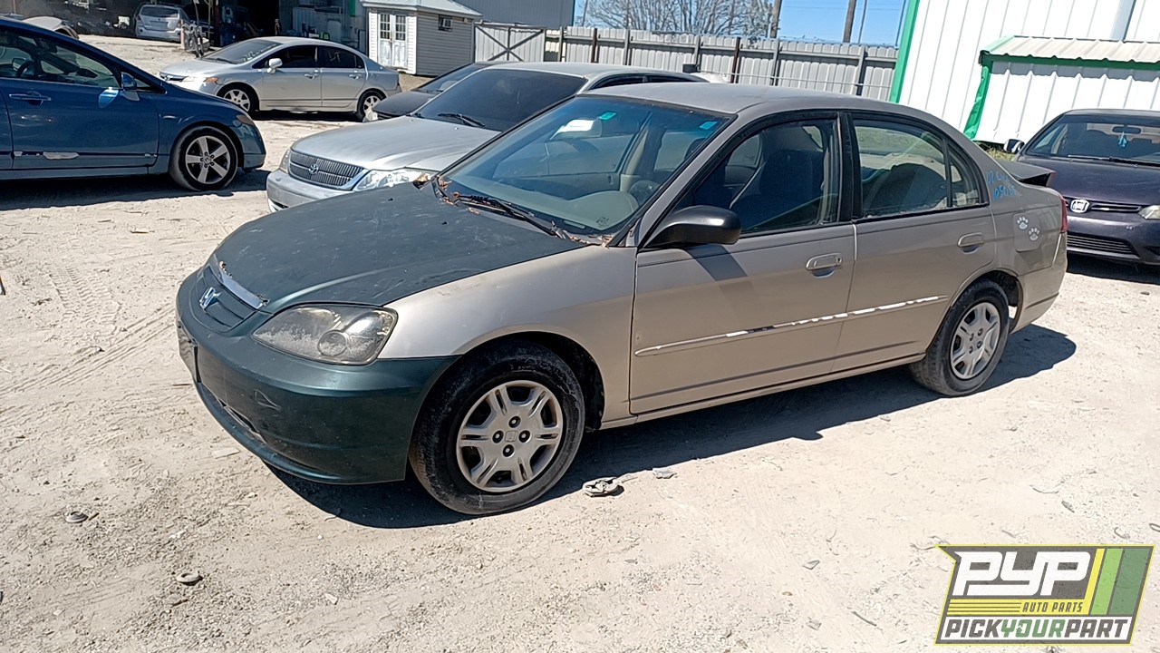 2002 HONDA CIVIC partes disponibles