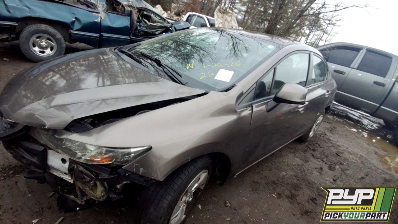 2013 HONDA CIVIC partes disponibles