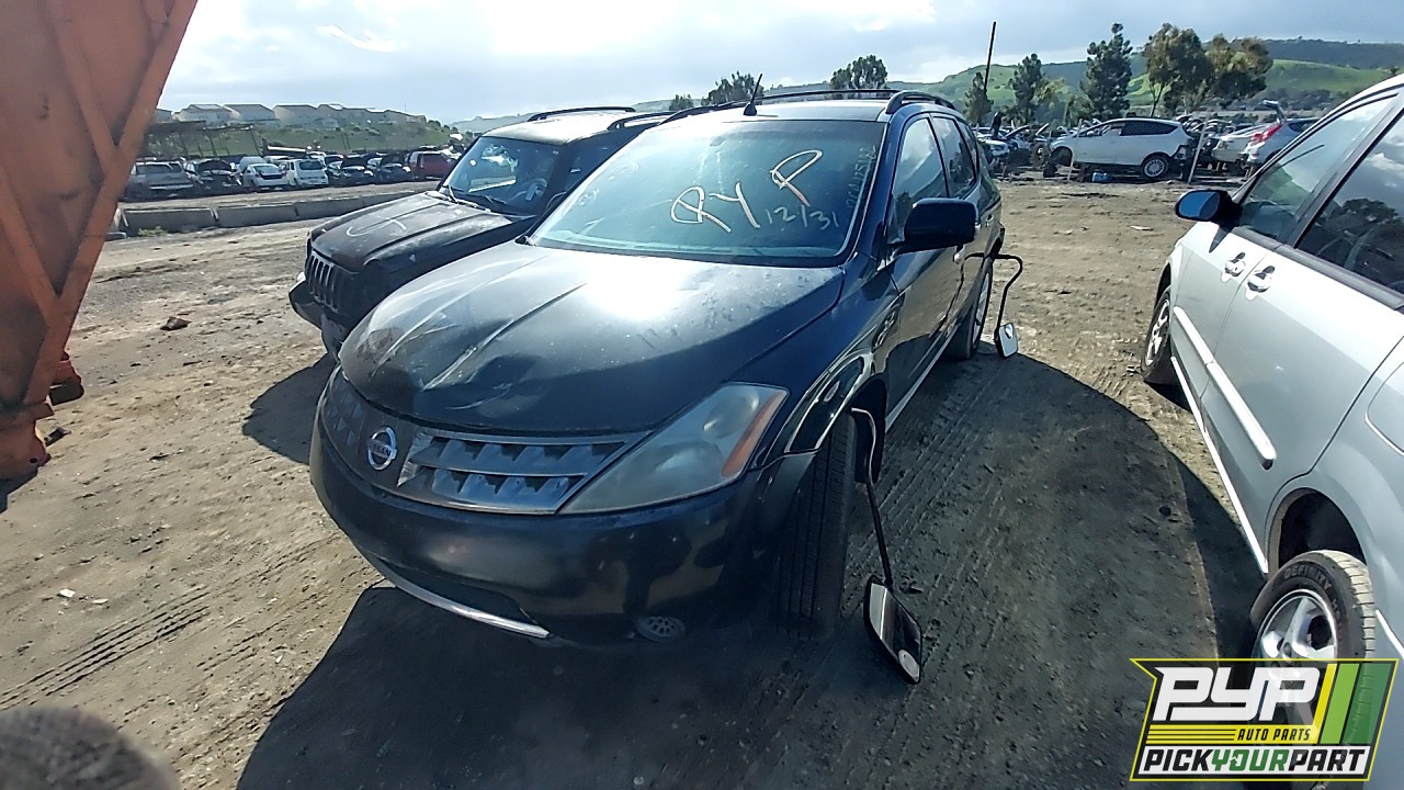 2007 NISSAN MURANO partes disponibles