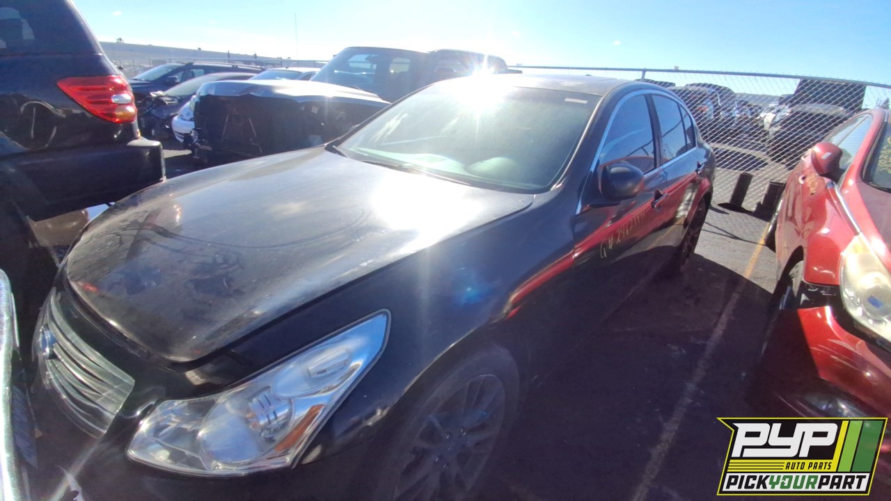 2007 INFINITI G35 partes disponibles