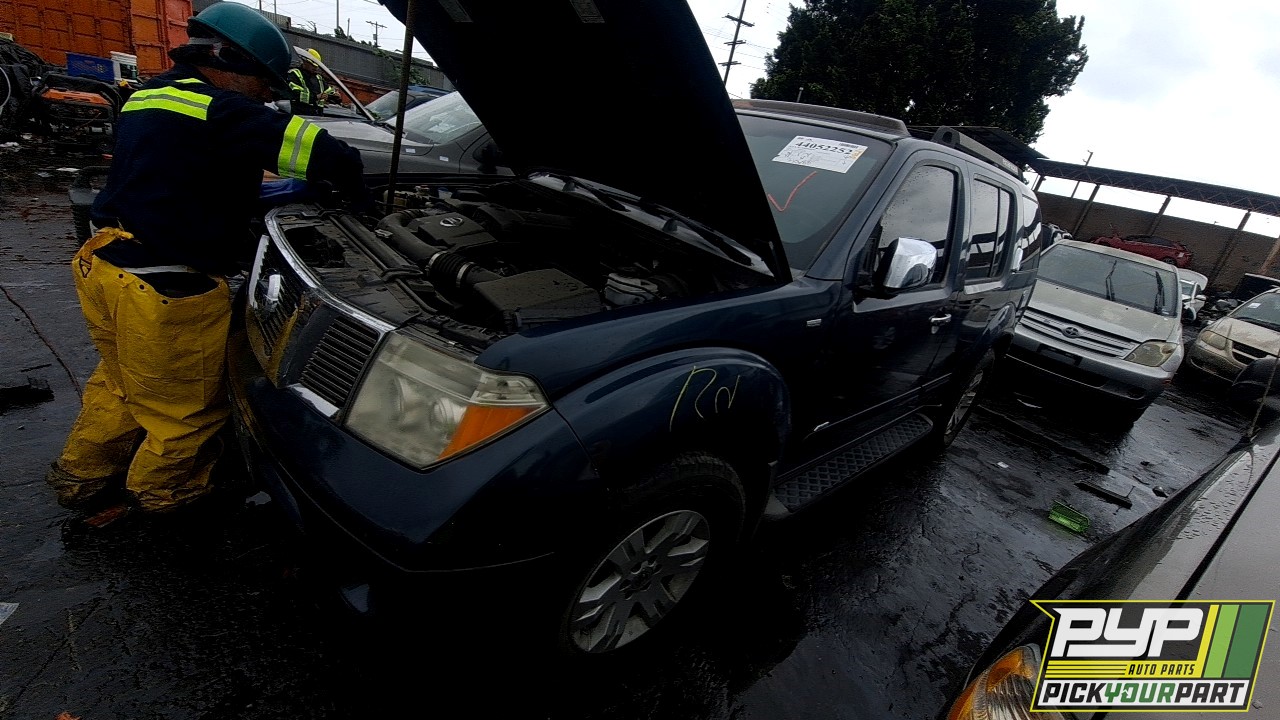 2005 NISSAN PATHFINDER partes disponibles