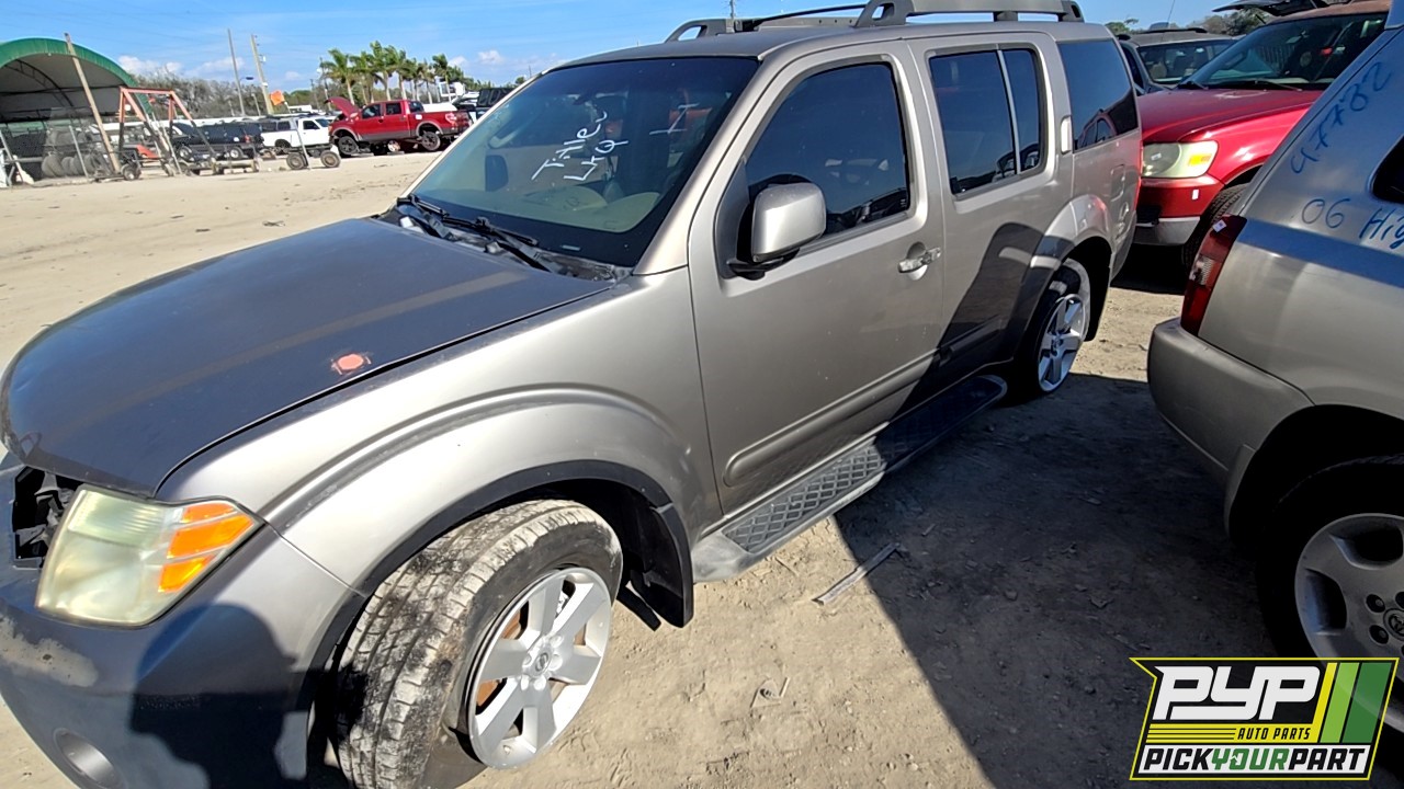 2008 NISSAN PATHFINDER partes disponibles