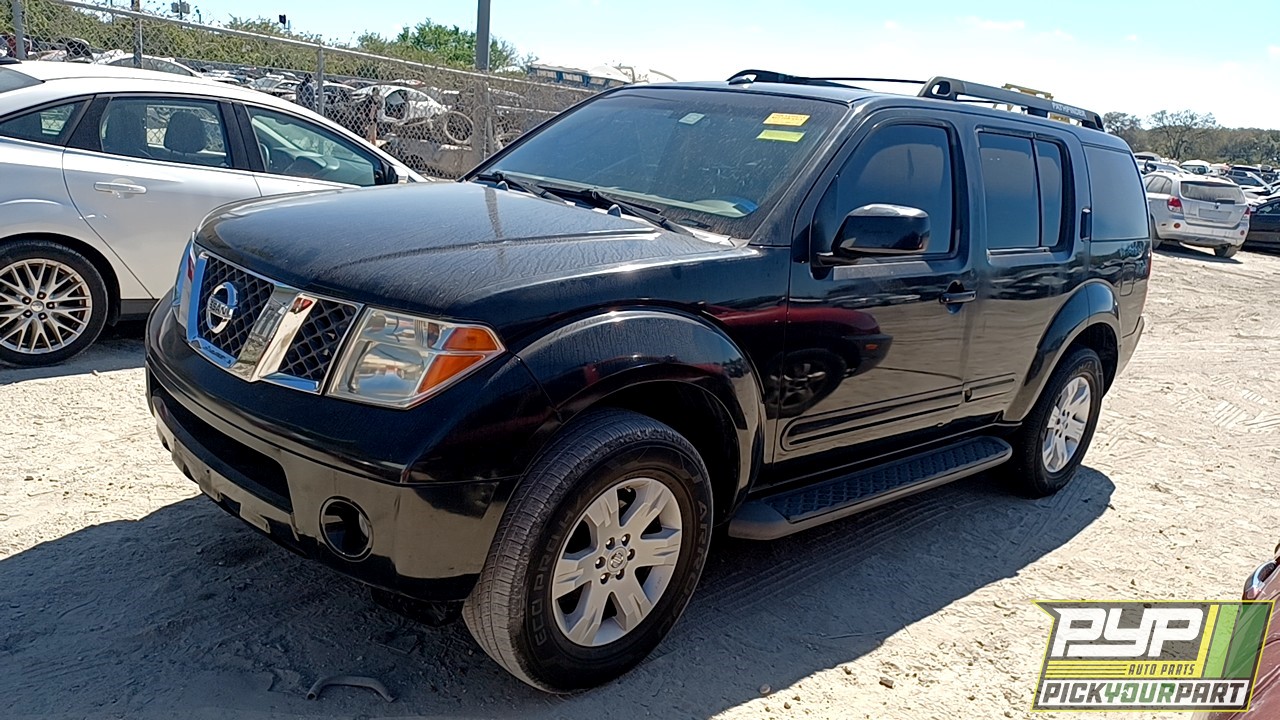 2006 NISSAN PATHFINDER partes disponibles