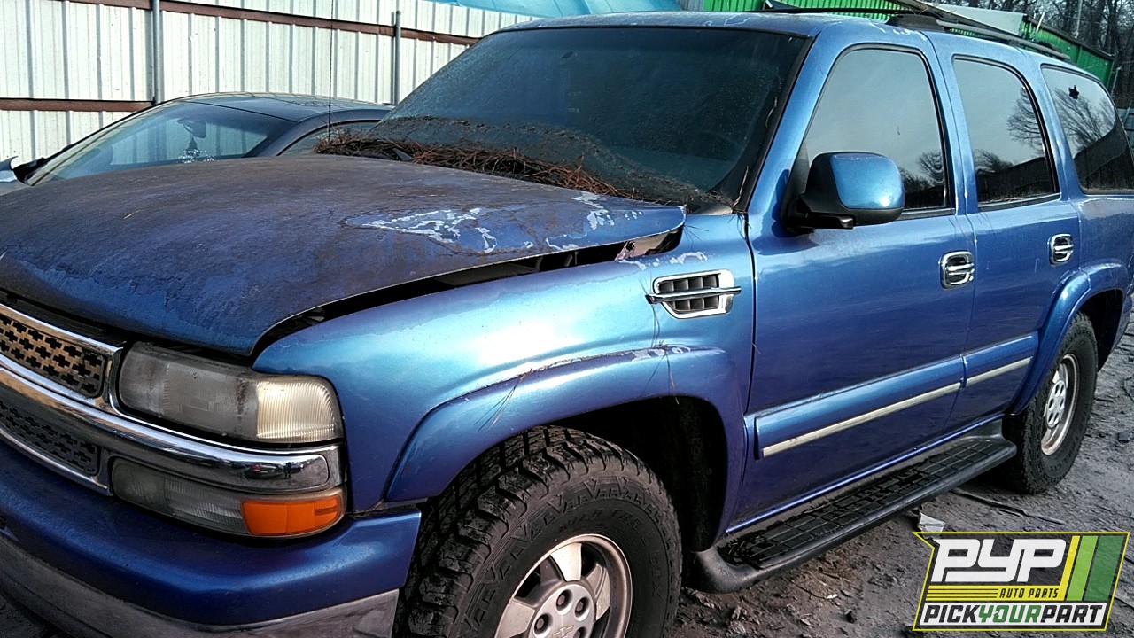 2001 CHEVROLET TAHOE partes disponibles