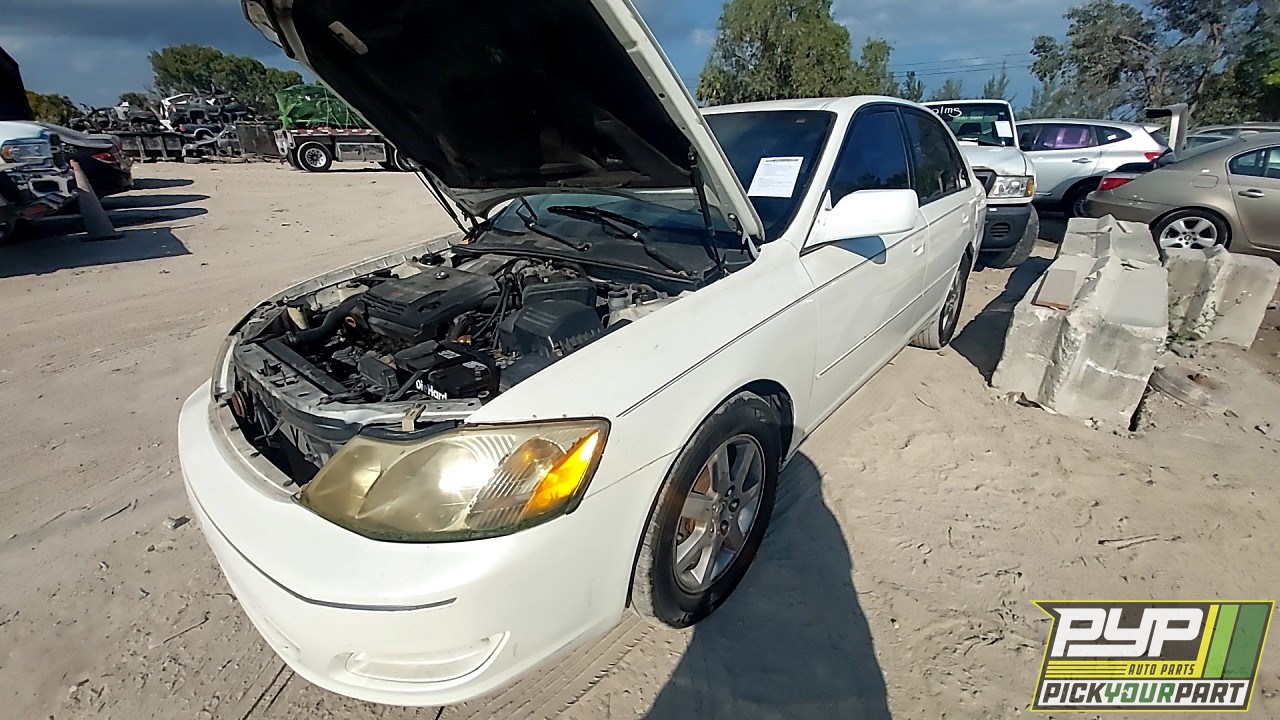 2000 TOYOTA AVALON partes disponibles