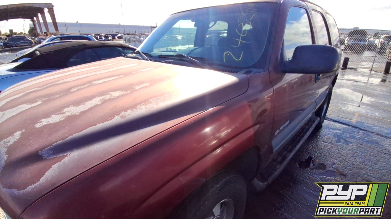 2003 CHEVROLET TAHOE partes disponibles