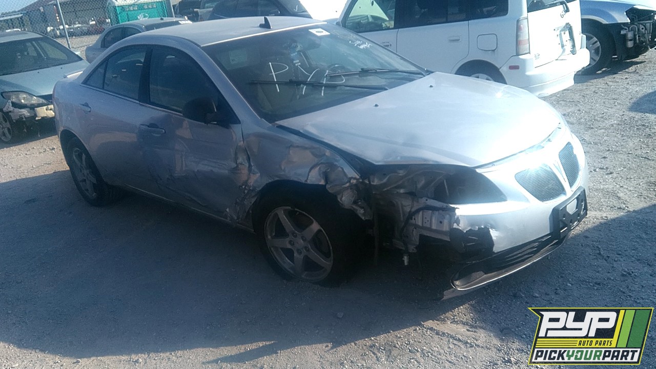 2009 PONTIAC G6 partes disponibles