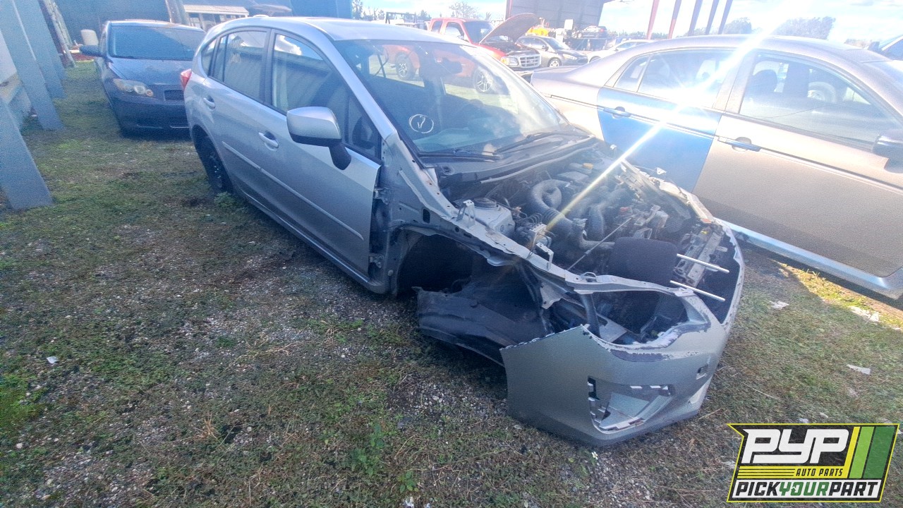 2012 SUBARU IMPREZA available for parts