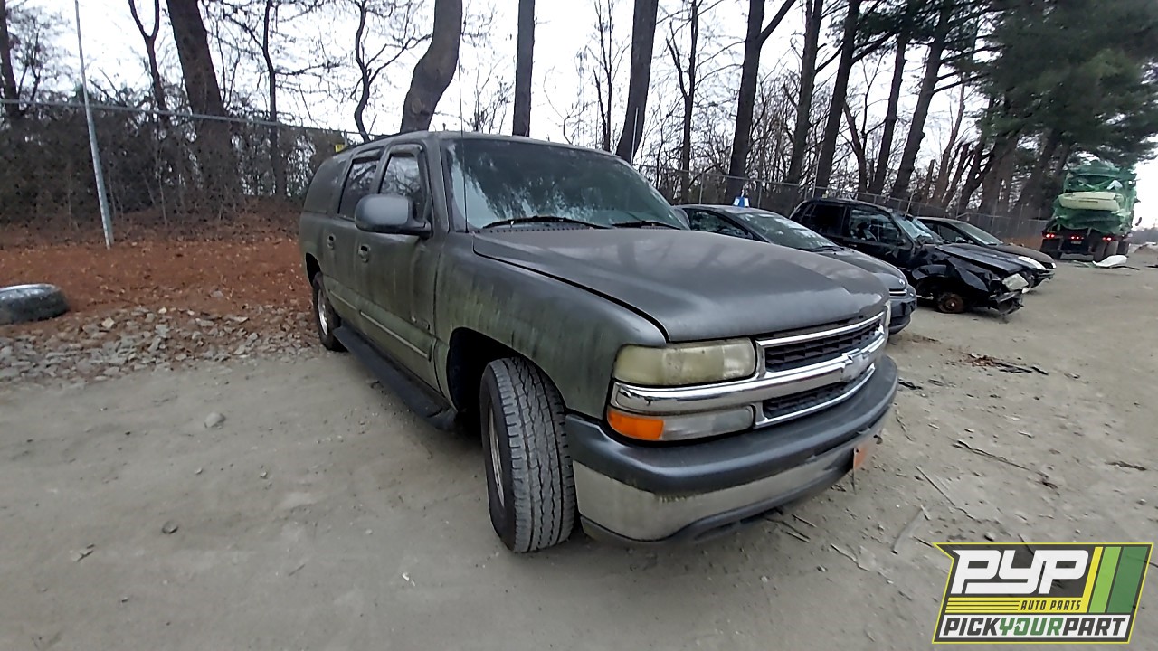 2001 CHEVROLET SUBURBAN 1500 partes disponibles