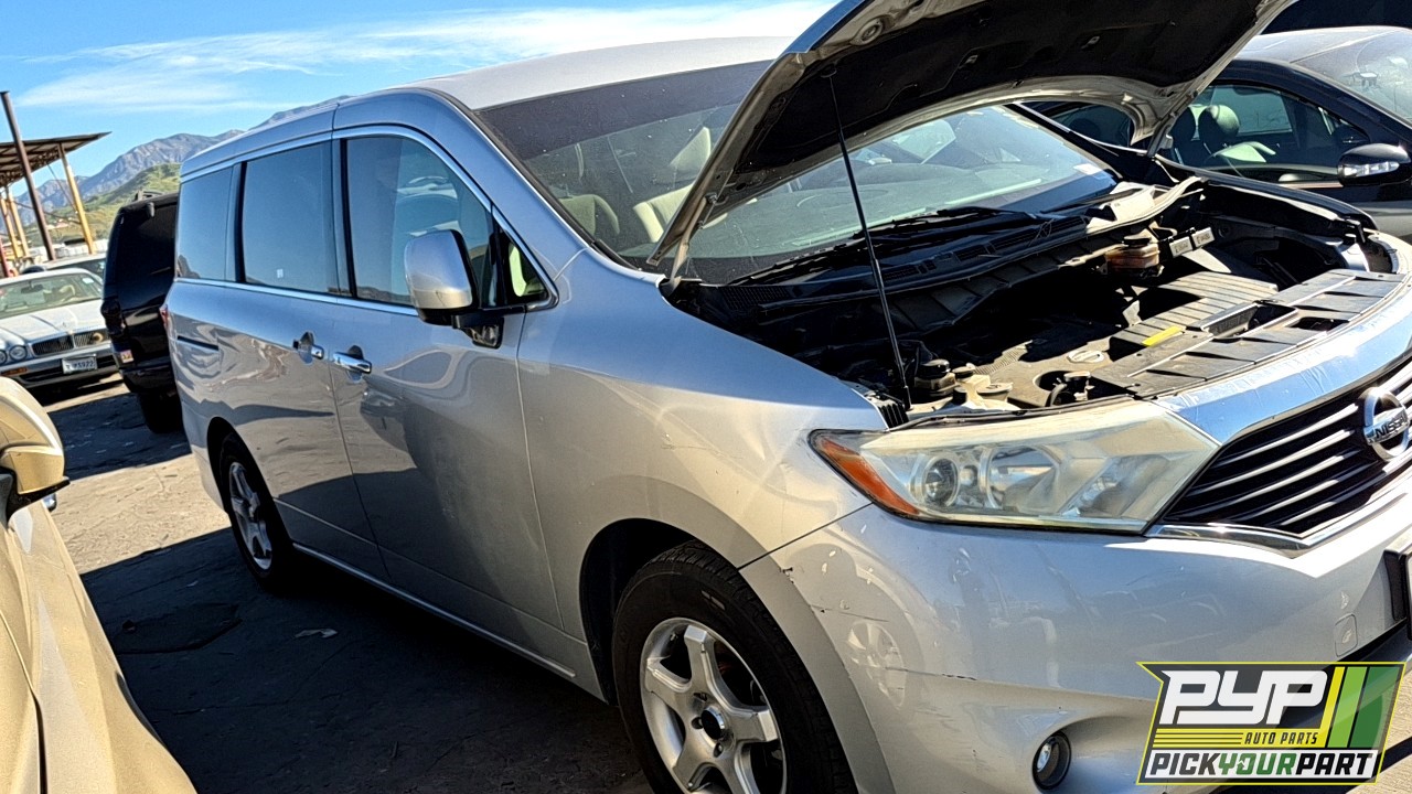 2012 NISSAN QUEST partes disponibles