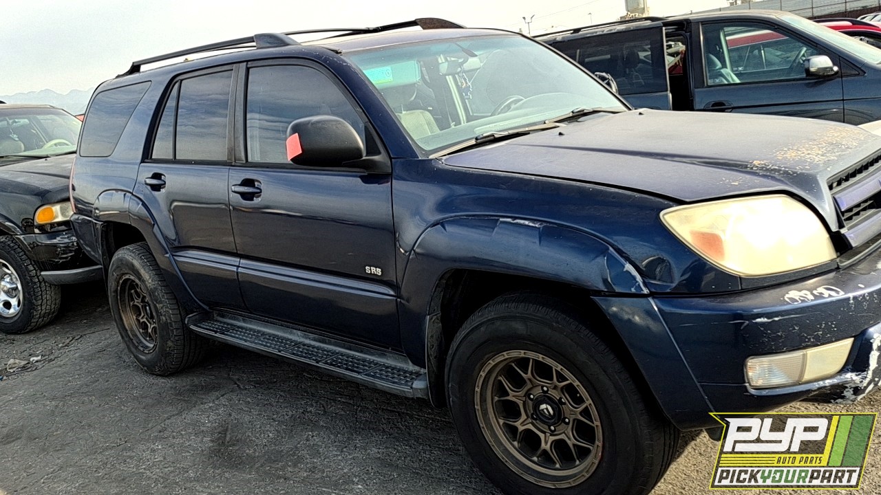 2003 TOYOTA 4RUNNER partes disponibles