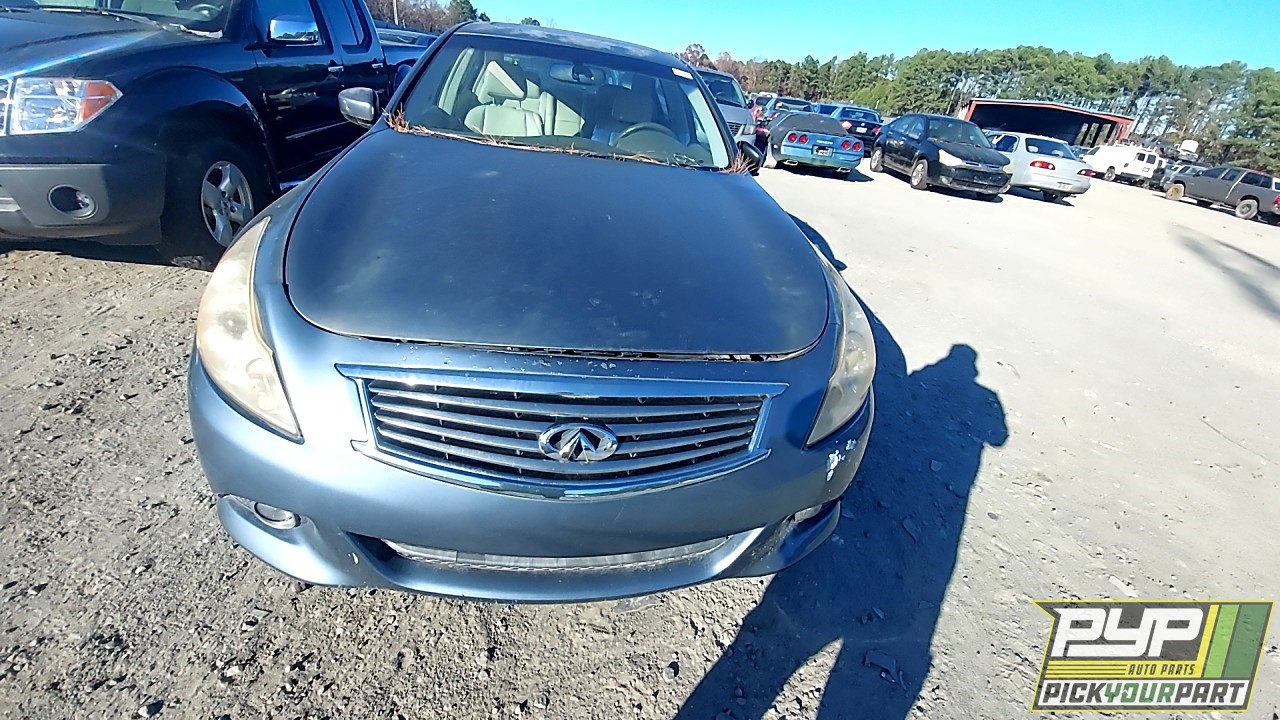 2010 INFINITI G37 available for parts
