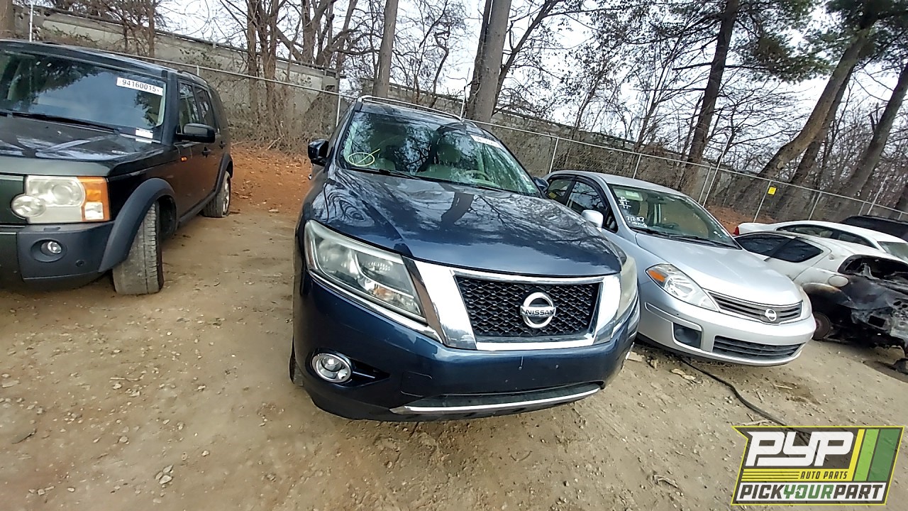 2014 NISSAN PATHFINDER partes disponibles