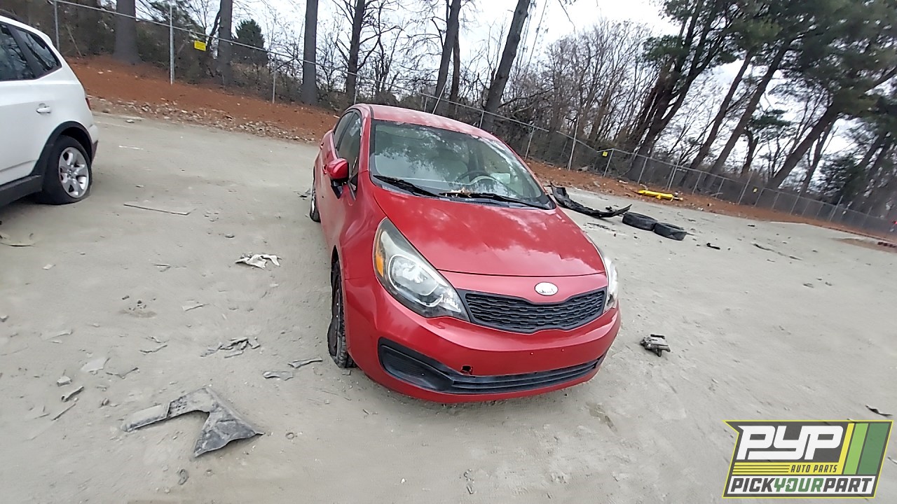 2012 KIA RIO partes disponibles