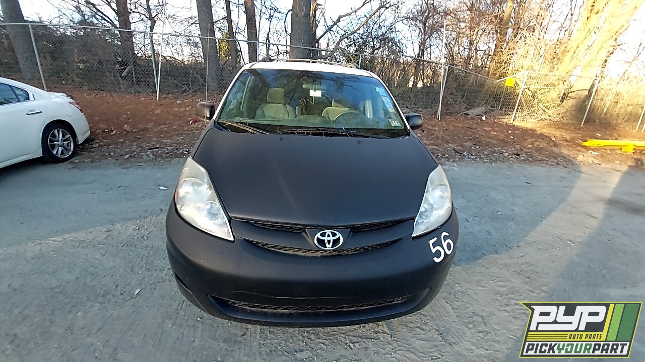 2007 TOYOTA SIENNA partes disponibles