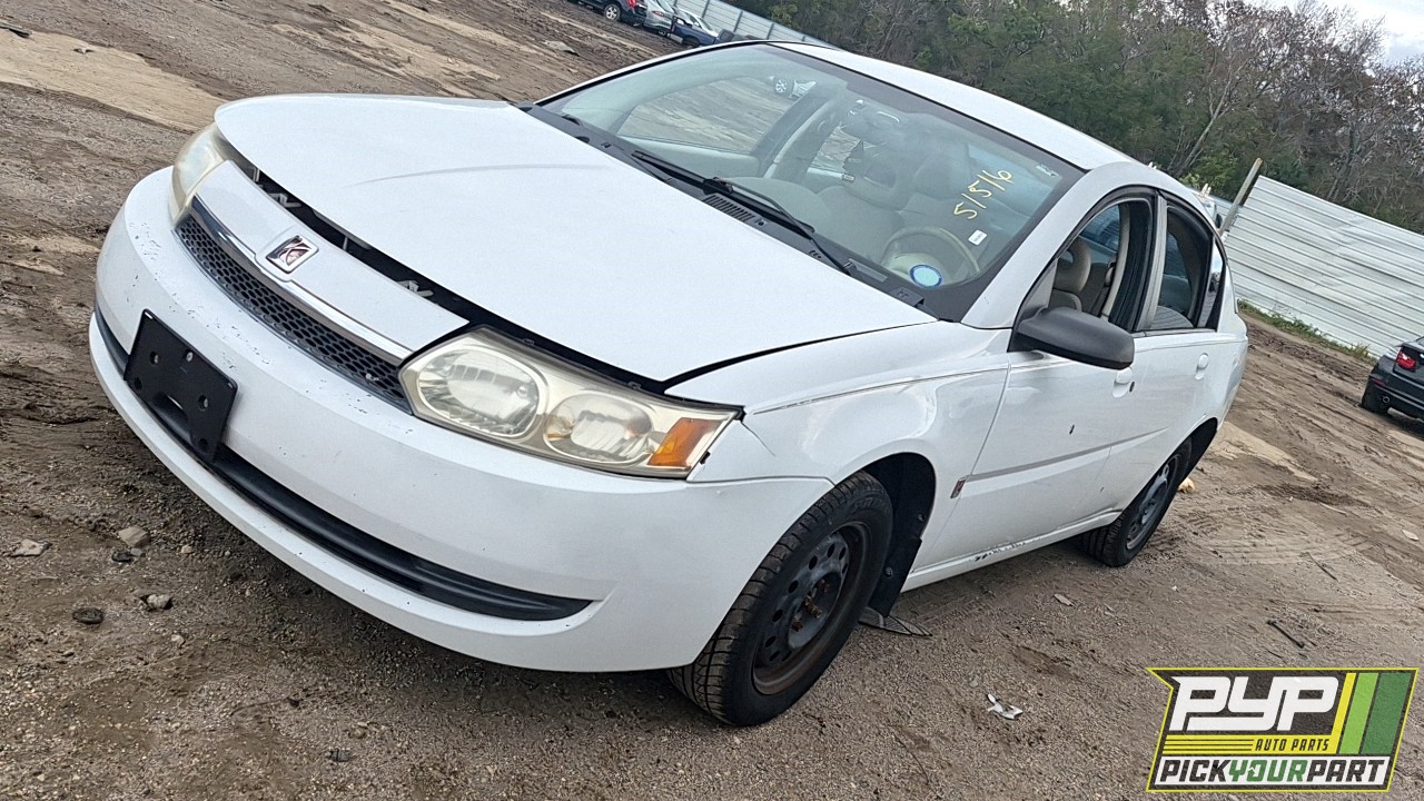 2003 SATURN ION partes disponibles