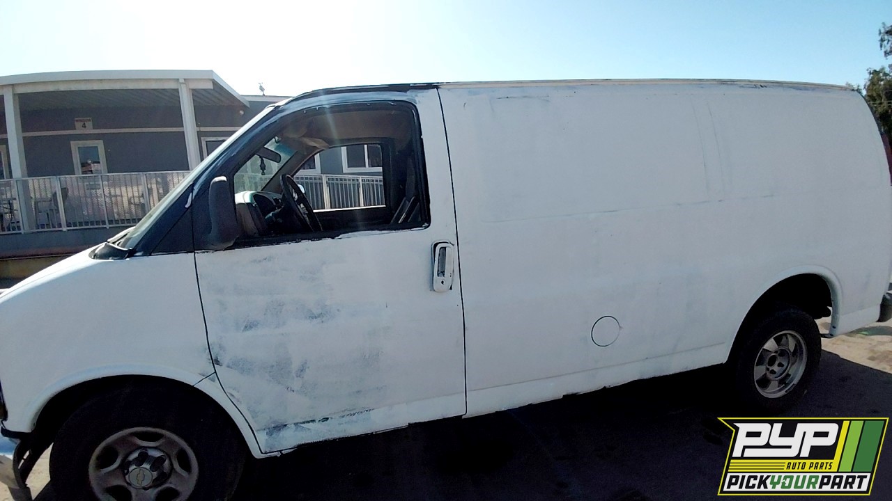 2001 CHEVROLET EXPRESS 2500 partes disponibles