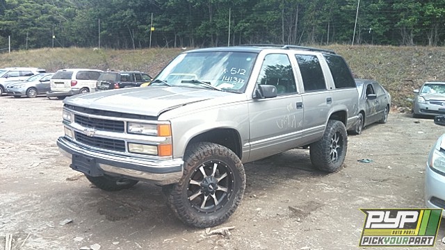 1999 CHEVROLET TAHOE partes disponibles