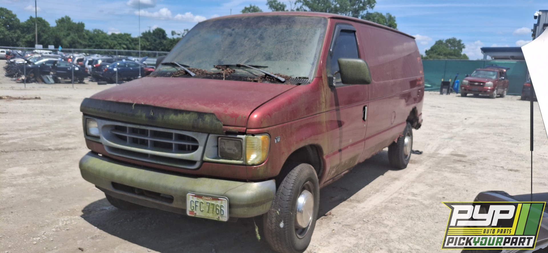 1998 FORD E-250 ECONOLINE partes disponibles